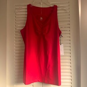 Red Tail activewear sleeveless tshirt size S